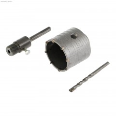 Коронка буровая «TUNDRA basic» в сборе SDS-Plus М22 х 68 мм - Фото 2