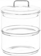 Банка для хранения трехсекционная «Crystal glass» - Фото 1