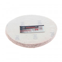 Круг абразивный шлифовальный «TUNDRA» под липучку 125 мм, 10 шт, Р40 - Фото 1