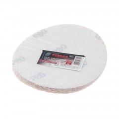 Круг абразивный шлифовальный «TUNDRA» под липучку 125 мм, 10 шт, Р80 - Фото 1