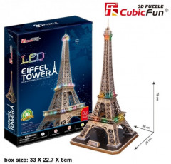 3D пазл с подсветкой «Эйфелева башня» - Фото 2