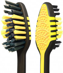 Щетка зубная средней жесткости с древесным углем «Зиг Заг» - Фото 3