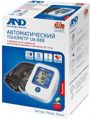 Тонометр автоматический A&D UA-888 Эконом - Фото 1