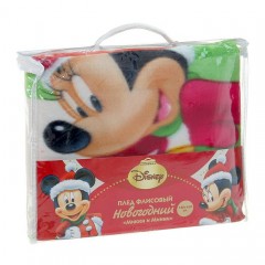 Плед флисовый «Микки и Минни» (размер 130х160 см) - Фото 1