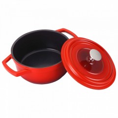 Кастрюля с керамическим покрытием «Webber», красная, 1,3 л - Фото 1