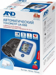 Тонометр автоматический A&D UA-888 с адаптером - Фото 1