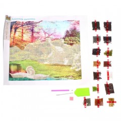 Алмазная вышивка «Лебеди» - Фото 1