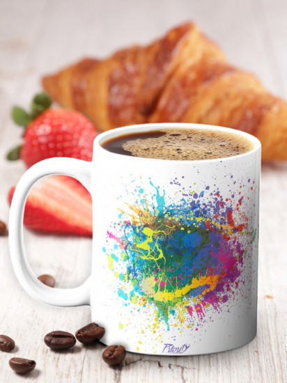 Кружка «Тигр. Краски»