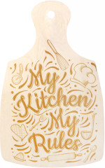 Доска для выжигания «Моя кухня — мои правила» - Фото 1