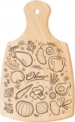 Доска для выжигания «Овощи» - Фото 3