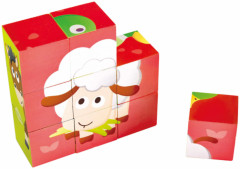 Кубики головоломка «Ферма» - Фото 1