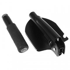 Лопата в чехле, 17см, черная - Фото 1