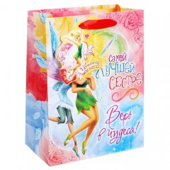 Пакет ламинат вертикальный «Самой Лучшей Сестре», 23х27 см, + мини-открытка - Фото 1