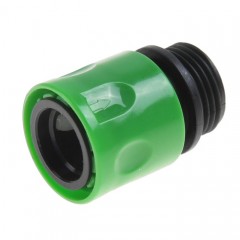 Коннектор 3/4" внешняя резьба, цанга, ABS-пластик - Фото 1