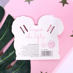 Заколки ушки для волос «Для стильной девушки» - Фото 1