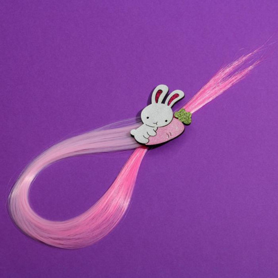 Прядь волос цветная «Ты такая сладкая!»