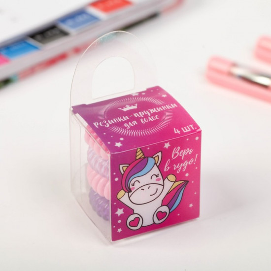 Набор резинок для волос «Единорог»