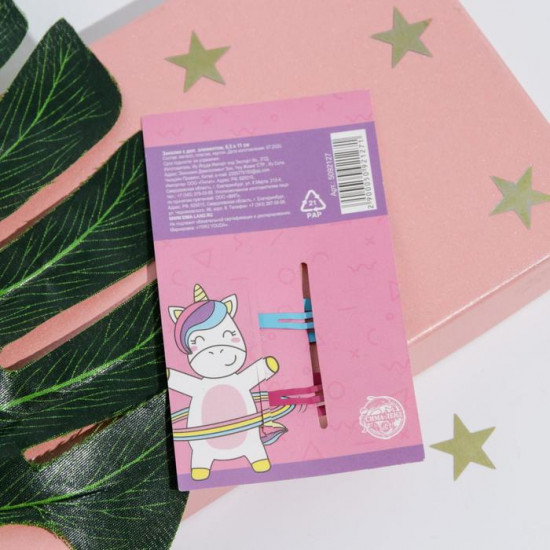 Заколки для волос «Поверь в себя»