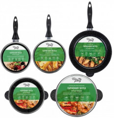 Набор посуды «Черный мрамор» - Фото 8