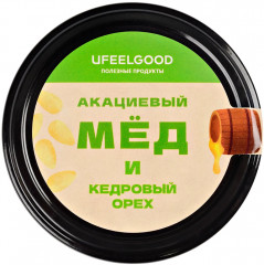 Мёд акациевый и кедровый орех - Фото 2