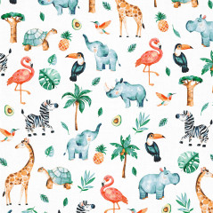 Простыня на резинке «Zoo» - Фото 1