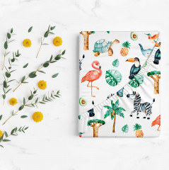 Простыня на резинке «Zoo» - Фото 3