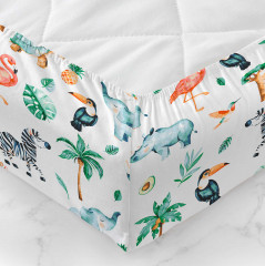 Простыня на резинке «Zoo» - Фото 4