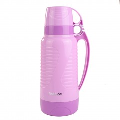 Термос со стеклянной колбой (1800 мл), розовый - Фото 1