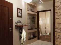 Полка настенная с крючками «Грация» - Фото 1