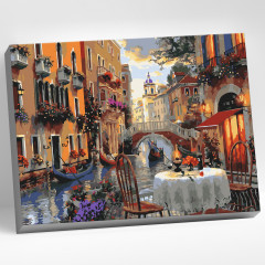 Картина по номерам «Венецианский ресторан» - Фото 1