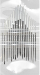 Иглы для вышивания бисером «Crewels» №3-9, белое ушко - Фото 1