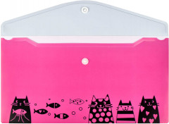 Папка для документов «Коты с рыбками» - Фото 1