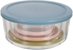 Набор контейнеров для продуктов с крышками - Фото 1