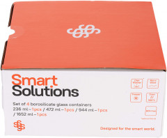 Набор контейнеров для продуктов с крышками - Фото 3