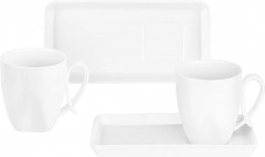 Набор чашек с блюдцами для десерта «Айсберг» - Фото 2