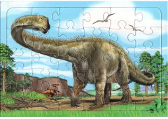 Пазл «Динозавр Диплодок» - Фото 1