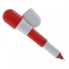 Ручка «Пилюля», красно-белая - Фото 2