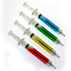 Ручка «Шприц», зеленый - Фото 1