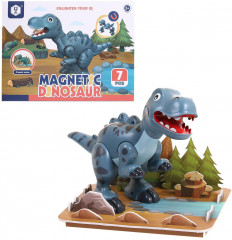 Конструктор магнитный «Динозавр» - Фото 1