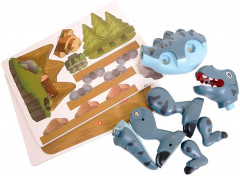 Конструктор магнитный «Динозавр» - Фото 2