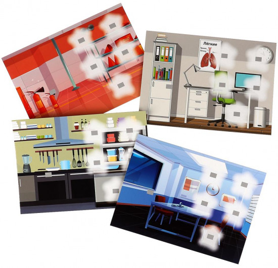 Игра с липучками «Профессии»