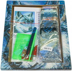 Мозаика алмазная «Серый волк» - Фото 2