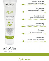 Крем для умывания с АНА-кислотами «Anti-acne 3-in-1» - Фото 4