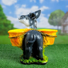 Кашпо фигурное «Ослик» - Фото 1