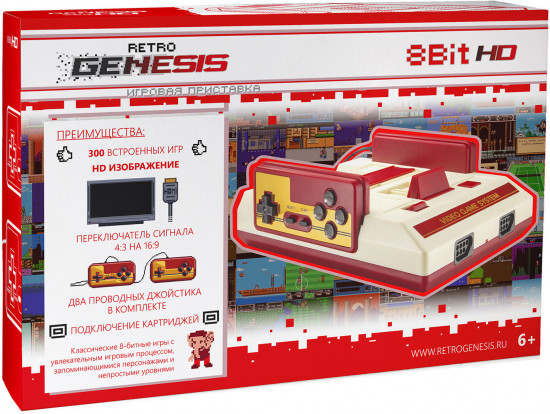 Игровая приставка Retro Genesis 8 Bit HD