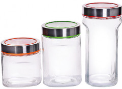 Набор банок для сыпучих продуктов - Фото 1