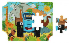 Пазлы в рамке «Синий трактор. В Африке» - Фото 2