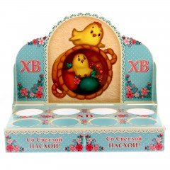 Пасхальная подставка на 8 яиц «Христос Воскресе!» печеный стиль - Фото 5
