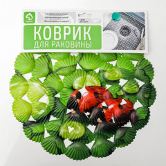 Решетка в раковину «Божья коровка» - Фото 3