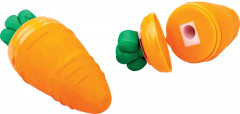 Точилка с ластиком «Морковка» - Фото 1